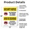 Signmission No Photos Or Video Bilingual OSHA Security Notice Sign, Plastic, 12in W x 18in L, 2PK OS-2PACK-SN-P-1218-L-11618 - alternate 4